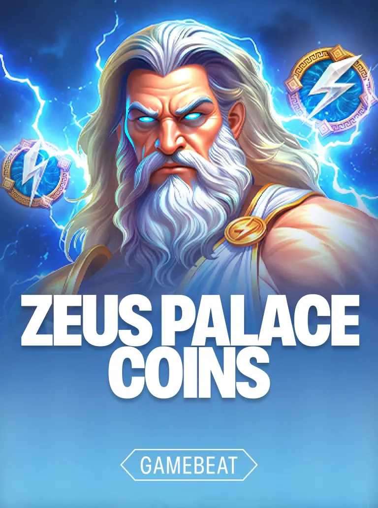 Zeus Palace Coins o‘yini uchun LunaX katalog tasviri